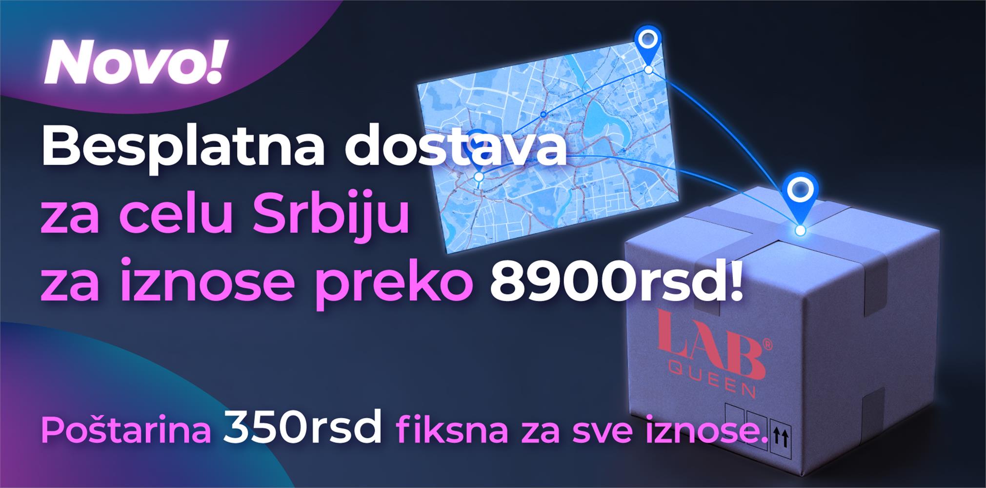 Dostava GLS kurirskom službom!